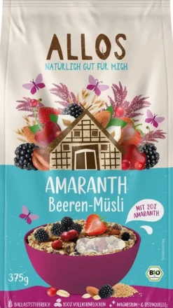 ALLOS Breie & Müsli^- Amaranth Beeren Müsli 375g