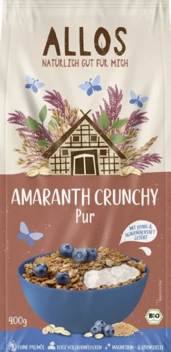 ALLOS Breie & Müsli^- Amaranth Crunchy Pur, bio 400g