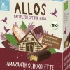 Kinder ALLOS Schokolade|Fruchtschnitten^- Amaranth Schokolette Zartbitter bio 5er Pack 140g