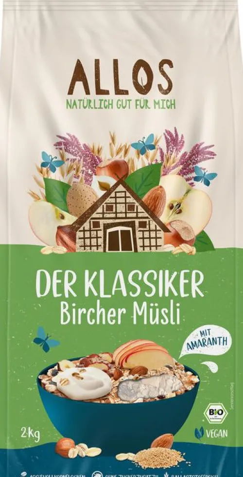 ALLOS Breie & Müsli^- Bircher Müsli bio 2kg