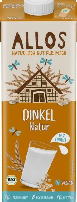 ALLOS Getreidedrinks^- Dinkel Drink naturell, 1l