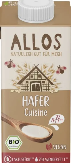 ALLOS Suppen|Saucen Und Dressing^- Hafer Cuisine bio 200ml