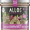 ALLOS Vegane Brotaufstriche^- Iss mir nicht Wurst Leberwurst mit Zwiebeln, 135g