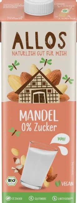 ALLOS Getreidedrinks^- Mandel Drink naturell 1l