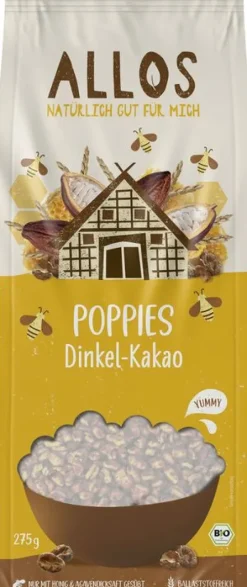 ALLOS Breie & Müsli^- Poppies Dinkel-Kakao, bio 275g