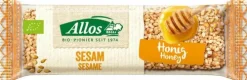 ALLOS Fruchtschnitten^- Sesam Honig Riegel bio 30g