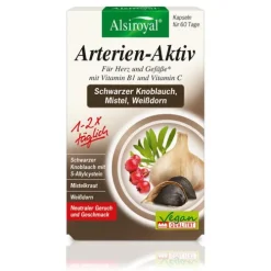 Alsitan GmbH Gefäße^Alsiroyal - Arterien Aktiv Kapseln, 60 St,
