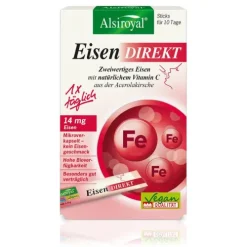 Alsitan GmbH Vitamine Und Mineralien|Eisen^Alsiroyal - Eisen Direkt Sticks 10 Stk,