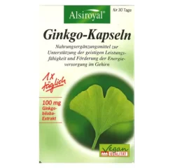 Alsitan GmbH Gedächtnisleistung^Alsiroyal - Ginkgo Kapseln 30Stk