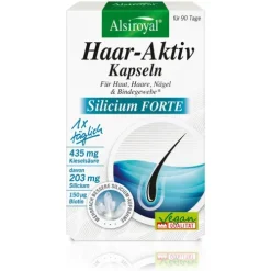 Alsitan GmbH Haare, Haut Und Nägel^Alsiroyal - Haar-Aktiv-Kapseln Silicium Forte, 90 Kapseln