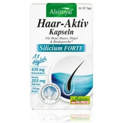 Alsitan GmbH Haare, Haut Und Nägel^Alsiroyal - Haar-Aktiv-Kapseln Silicium Forte, 30 St,