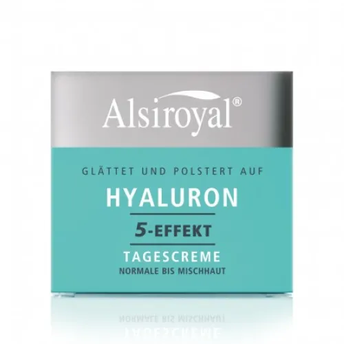 Alsitan GmbH Naturkosmetik|Tagescremes^Alsiroyal - Hyaluron Tagescreme für normale bis Mischhaut 50ml
