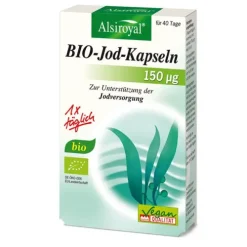Alsitan GmbH Vitamine Und Mineralien^Alsiroyal - Jod Kapseln Bio 40Stk
