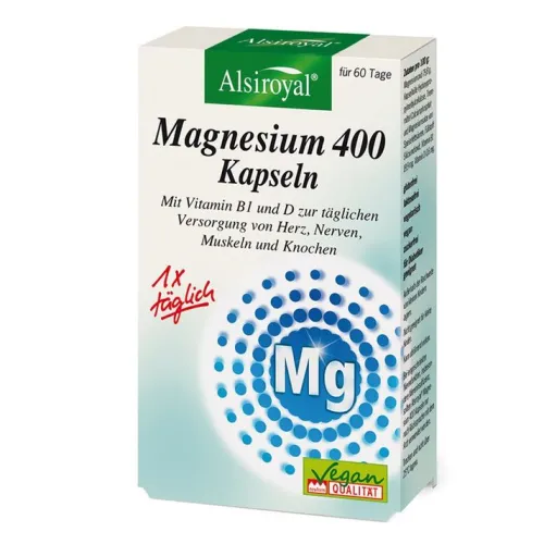 Alsitan GmbH Vitamine Und Mineralien^Alsiroyal - Magnesium 400 60Stk