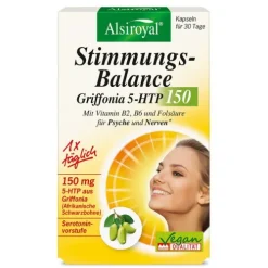 Alsitan GmbH Vitamine Und Mineralien^Alsiroyal - Stimmungs-Balance Griffonia, 30 Kaps.