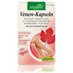 Alsitan GmbH Gefäße^Alsiroyal - Venen-Kapseln, 30 St,