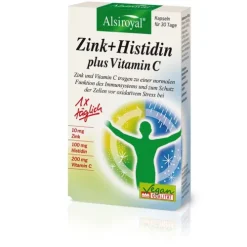 Alsitan GmbH Vitamine Und Mineralien^Alsiroyal - Zink+Histidin plus Vitamin C 30 Kps,
