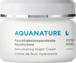 ANNEMARIE BÖRLIND Hautpflege|Nachtcremes^- AQUANATURE Feuchtigkeitsspendende Nachtcreme 50ml