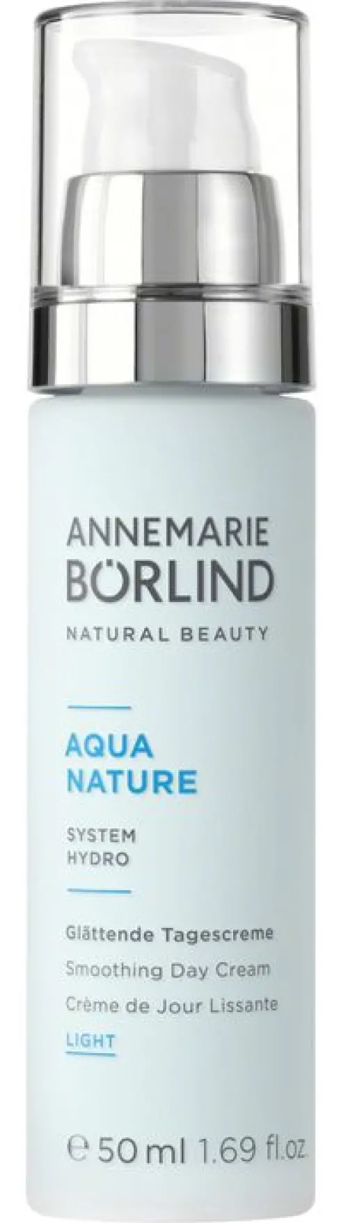 ANNEMARIE BÖRLIND Gesichtspflege|Naturkosmetik^- AQUANATURE Glättende Tagescreme light 50ml
