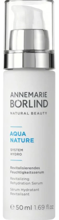 ANNEMARIE BÖRLIND Gesichtspflege|Naturkosmetik^- AQUANATURE Revitalisierendes Feuchtigkeitsserum 50ml