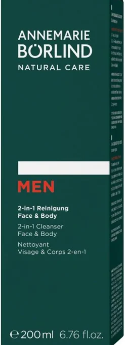 ANNEMARIE BÖRLIND Hautpflege|Duschgel^- MEN 2-IN-1 REINIGUNG FACE & BODY 200ml
