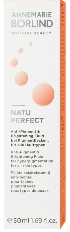 ANNEMARIE BÖRLIND Gesichtspflege|Naturkosmetik^- NATUPERFECT Anti-Pigment & Brightening Fluid 50ml