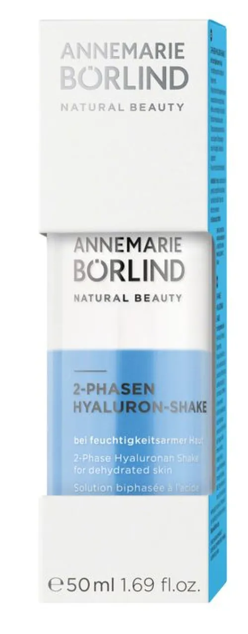ANNEMARIE BÖRLIND Naturkosmetik|Gesichtspflege^- SPEZIALPFLEGE 2-PHASEN HYALURON-SHAKE 50ml