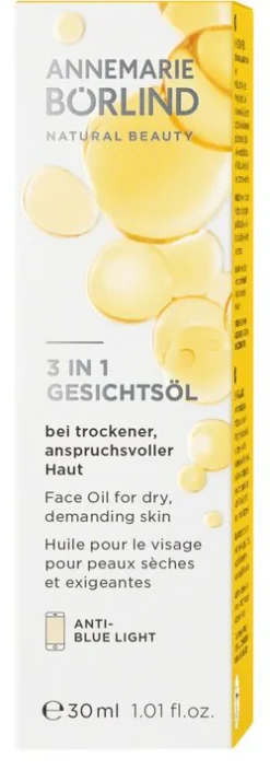 ANNEMARIE BÖRLIND Gesichtspflege|Naturkosmetik^- SPEZIALPFLEGE 3 IN 1 GESICHTSÖL 30ml