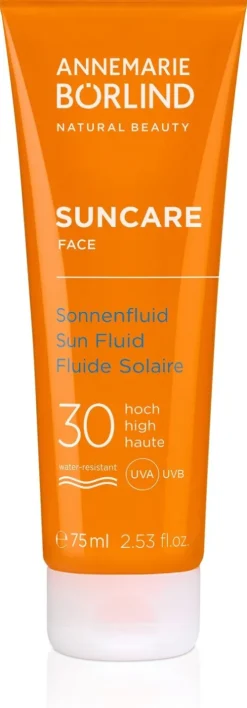 ANNEMARIE BÖRLIND Sonnenschutz^- SUNCARE FACE Sonnenfluid LSF30, 75ml