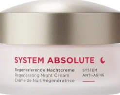 ANNEMARIE BÖRLIND Naturkosmetik|Nachtcremes^- SYSTEM ABSOLUTE Regenerierende Nachtcreme 50ml