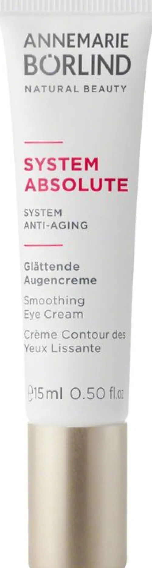 ANNEMARIE BÖRLIND Gesichtspflege|Naturkosmetik^ - SYSTEM ABSOLUTE Glättende Augencreme 15ml