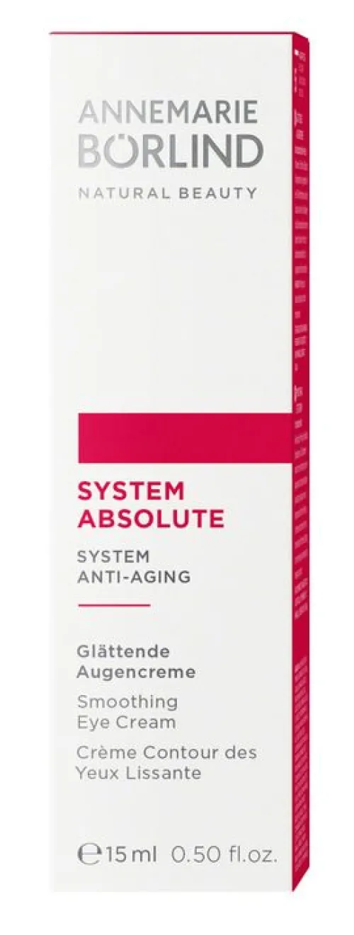 ANNEMARIE BÖRLIND Gesichtspflege|Naturkosmetik^ - SYSTEM ABSOLUTE Glättende Augencreme 15ml