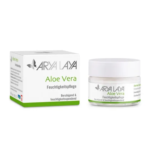 ARYA LAYA Naturkosmetik|Gesichtspflege^- Aloe Vera Feuchtigkeitspflege 50ml