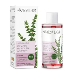 ARYA LAYA Badezusätze^- Heilkräuterbad Thymian Atemfrei, 100ml