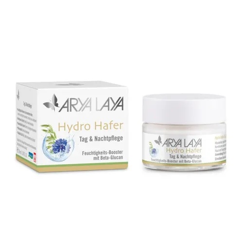 ARYA LAYA Naturkosmetik|Nachtcremes^- Hydro Hafer Tag & Nachtpflege 50ml