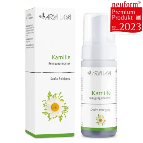 ARYA LAYA Naturkosmetik|Gesichtspflege^- Kamille Reinigungsmousse 125ml