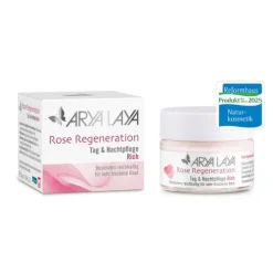 ARYA LAYA Naturkosmetik|Nachtcremes^- Rose Regeneration Tag & Nachtpflege Rich, 50ml