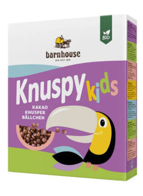 Barnhouse Naturprodukte GmbH Breie & Müsli^Barnhouse - Knuspy Kids Kakao-Knusperbällchen 250g