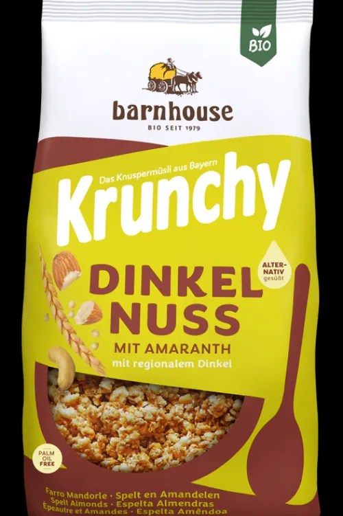 Barnhouse Naturprodukte GmbH Breie & Müsli^Barnhouse - Krunchy Dinkel-Nuss mit Amaranth 375g