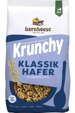Barnhouse Naturprodukte GmbH Breie & Müsli^Barnhouse - Krunchy Klassik Hafer, 600g