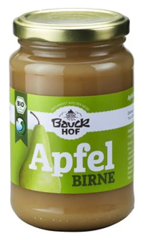 Bauck GmbH Glutenfreie Lebensmittel^Bauck - Apfel Birnenmark ungesüßt Bio 360g