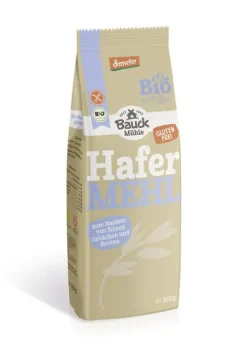Bauck GmbH Mehle|Glutenfreie Lebensmittel^Bauck - Hafermehl glutenfrei Demeter 350g