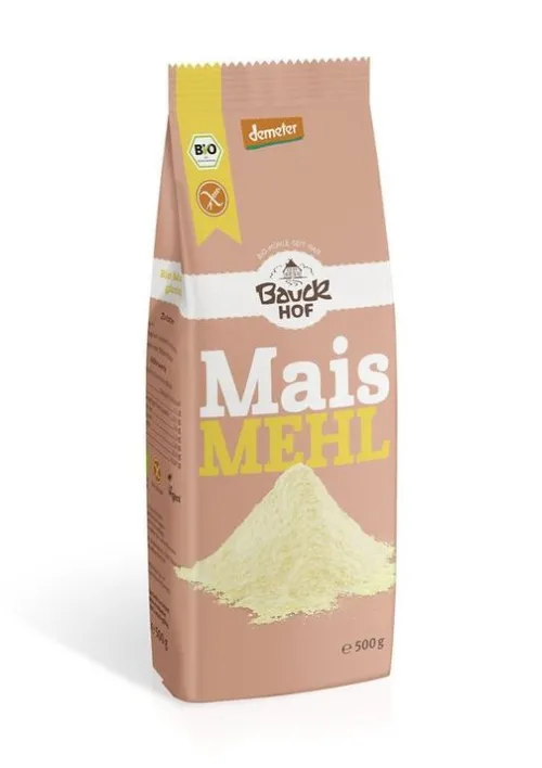 Bauck GmbH Mehle^Bauck - Maismehl glutenfrei Demeter 500g