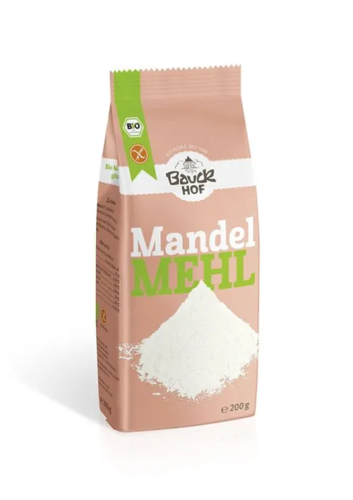 Bauck GmbH Mehle|Glutenfreie Lebensmittel^Bauck - Mandelmehl, glutenfrei, bio 200g