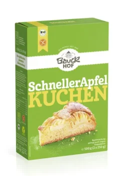 Bauck GmbH Backwaren & -Mischungen^Bauck - Schneller Apfelkuchen glutenfrei  Bio, 500g