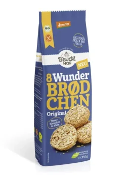 Bauck GmbH Backwaren & -Mischungen|Glutenfreie Lebensmittel^Bauck - Wunderbrödchen Original, glutenfrei bio 350g