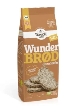 Bauck GmbH Backwaren & -Mischungen|Glutenfreie Lebensmittel^Bauck - Wunderbrot Haferfrei 550g glutenfrei, bio, 550g