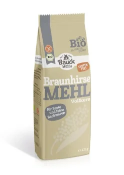 Bauck GmbH Mehle^Bauck Mühle - Braunhirsemehl Vollkorn glutenfrei Bio, 425g