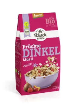 Bauck GmbH Breie & Müsli^Bauck Mühle - Dinkel Müsli Früchte Demeter, 425g