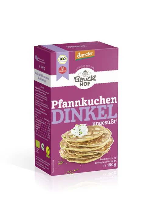 Bauck GmbH Backzutaten^Bauck Mühle - Dinkel Pfannkuchen Demeter, 180g